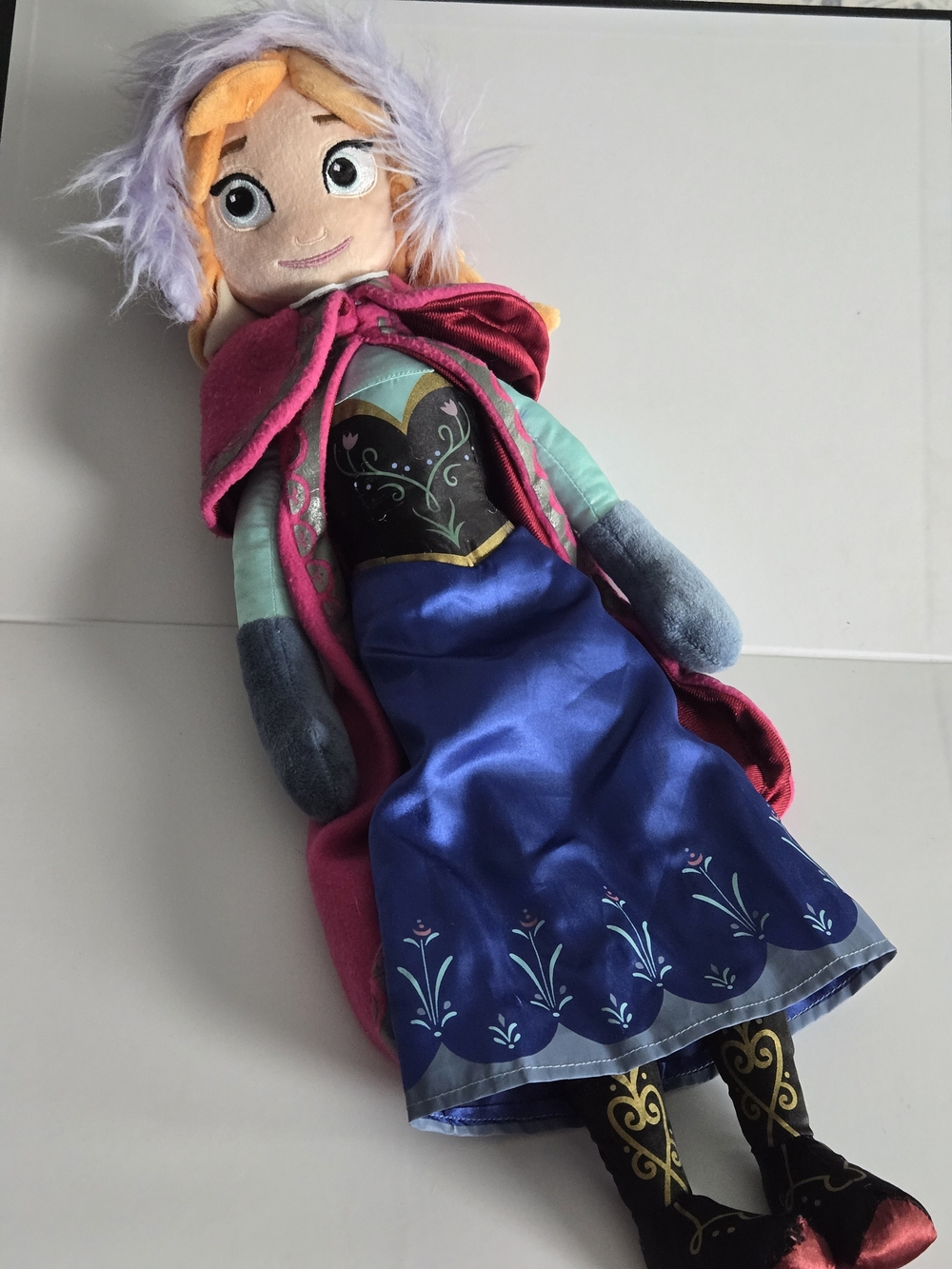 20" Disney On Ice Frozen Anna Plush Doll Ringling Bros Feld Souvenir